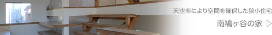 天空率により空間を確保した狭小住宅